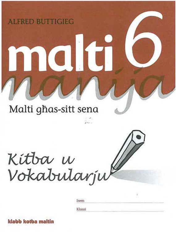 Picture of 1109 MALTI MANIJA 6 GHAS-SITT SENA KITBA U VOKABULARJU